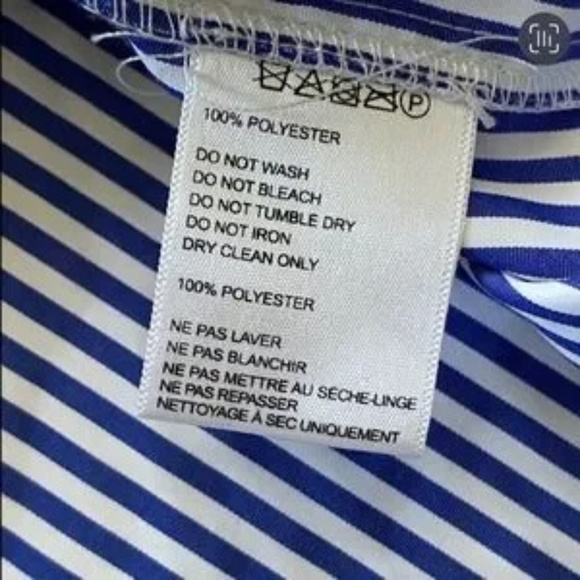 Kimchi Blue Urban Outfitters Striped Off-Shoulder Tie-Back Top White/Blue Size S - Picture 5 of 12